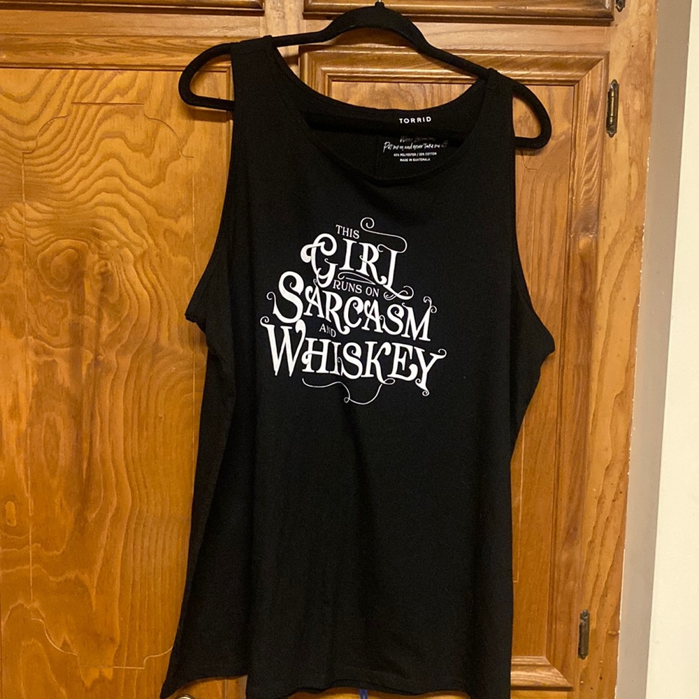 RARE FIND!!! Torrid Graphic Tank!! Worn only a handful of times